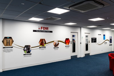 large custom interior wall signage Photo